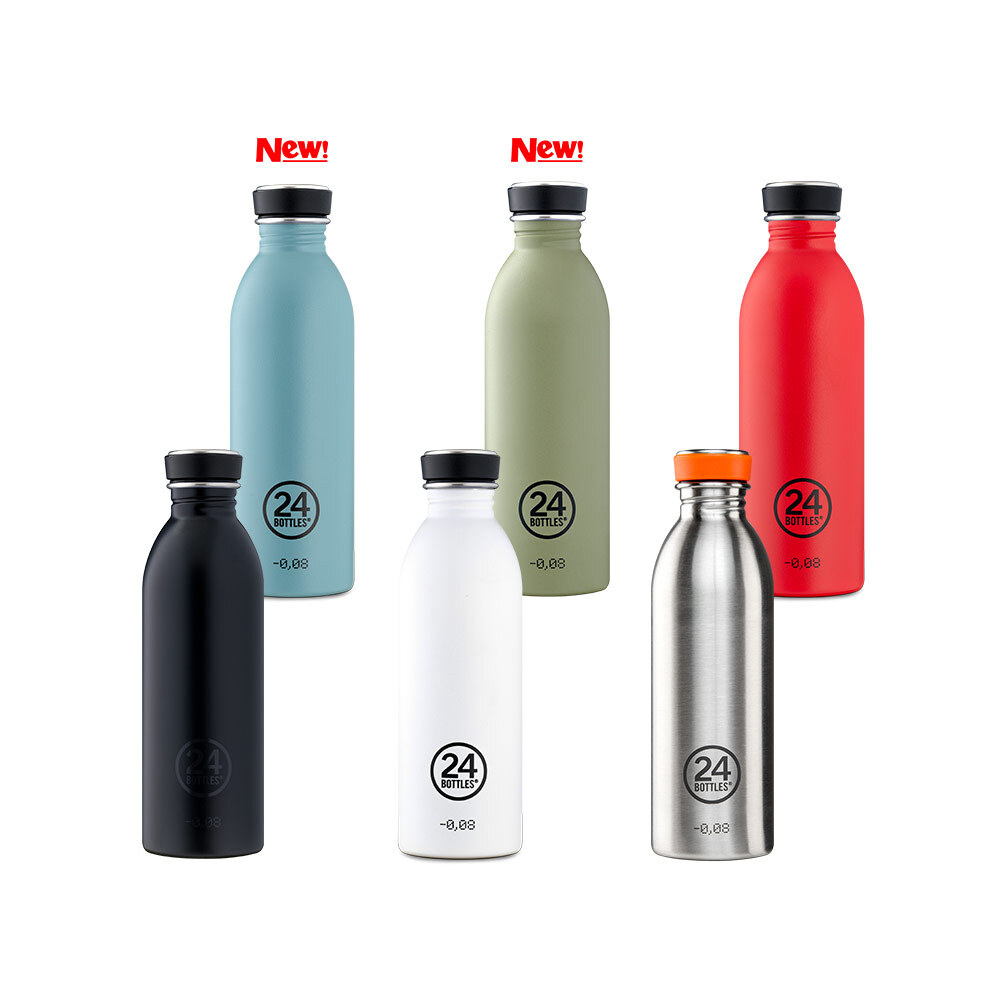 義大利 24Bottles 輕量冷水瓶 500ml / 單色系列