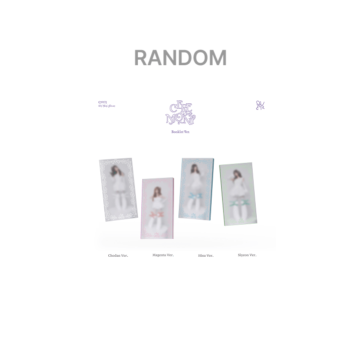 QWER Ceremony Album: Booklet ver
