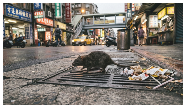 近期台北鼠患嚴重