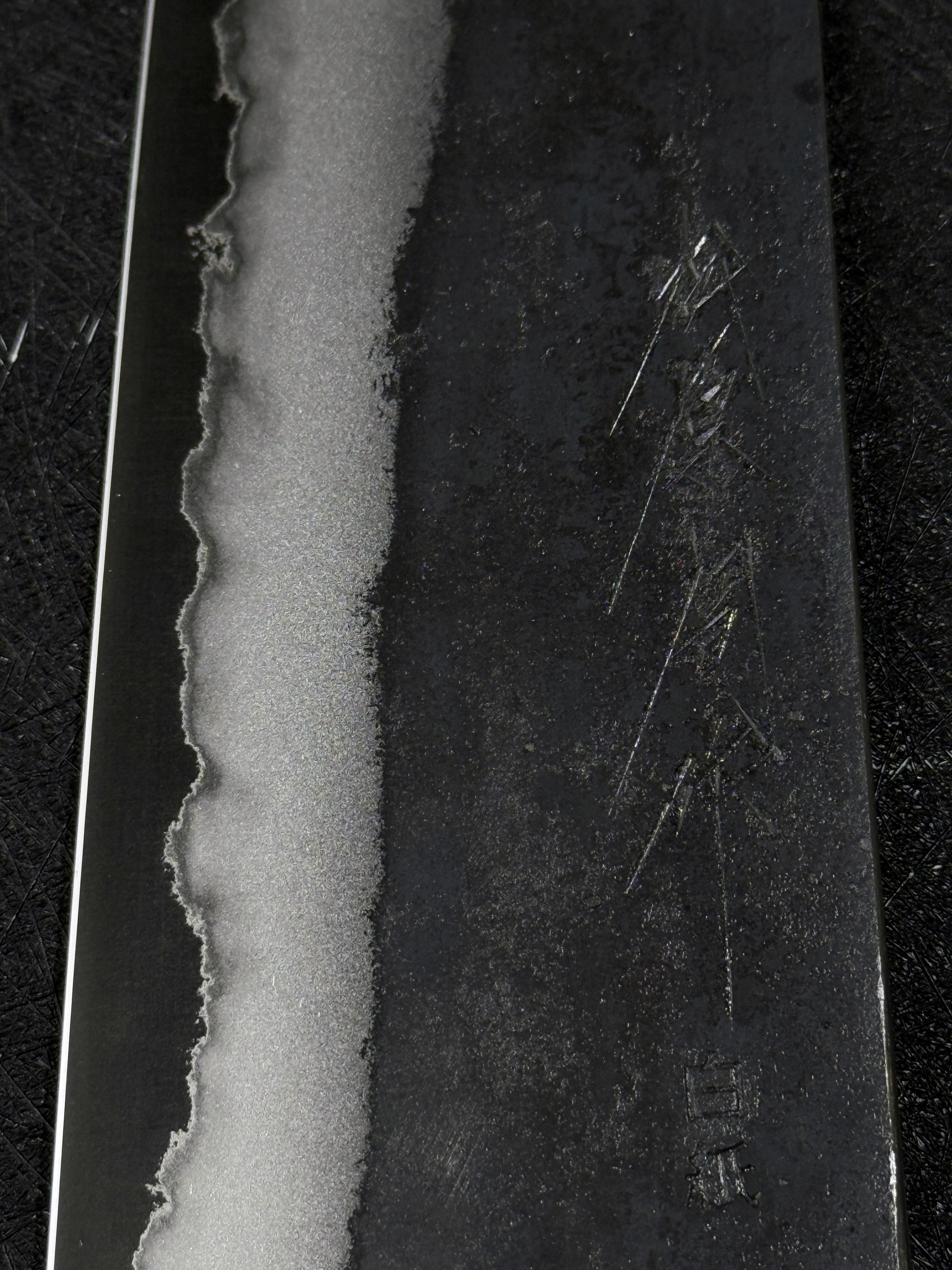 Matsubara White1 Stainless Clad Kurouchi Gyuto