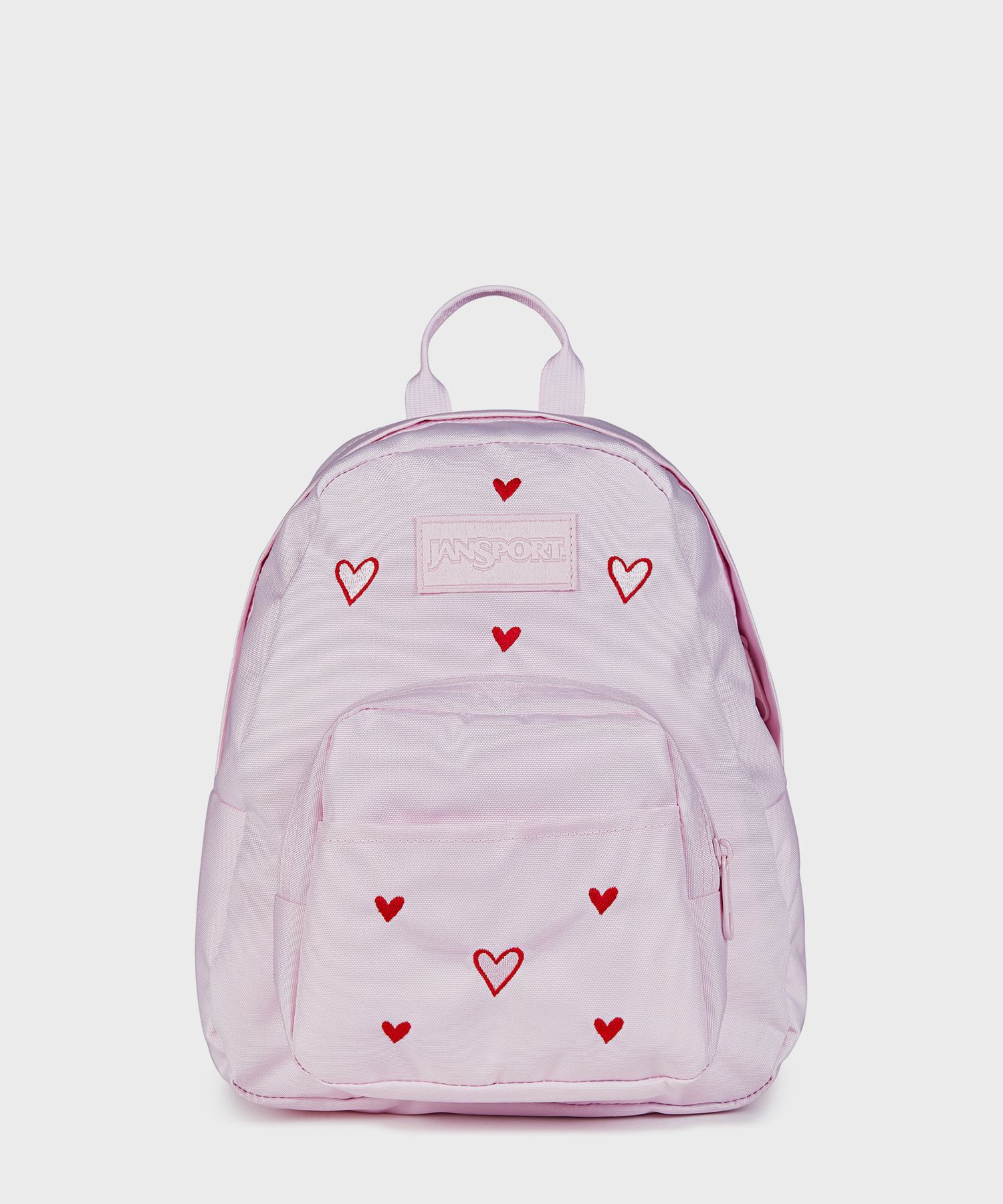 JanSport Half Pint 迷你後背包 派對愛心粉 JS0A3C4JA3X