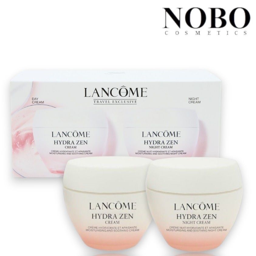 LANCÔME 新版 Hydra Zen - 舒緩抗壓保濕日晚霜套庄 [50ml+50ml] (平行進口)