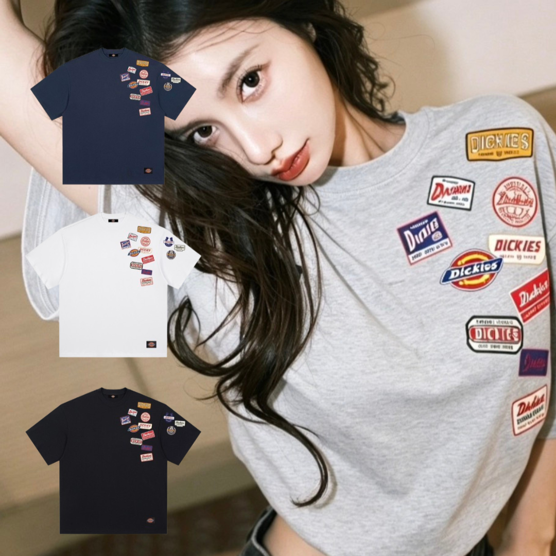 『預購商品』Dickies 美式塗鴉貼紙 寬鬆短踢 DKU262NKT343
