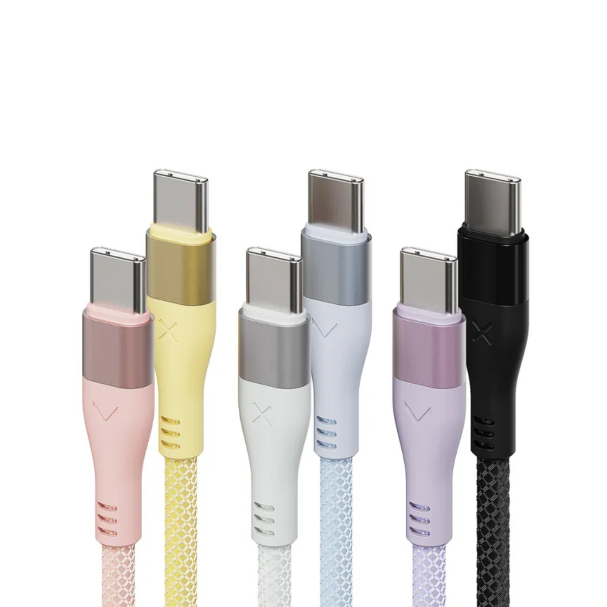 VICXXO USB C to C 型 PD 60W 高速充電編織傳輸線