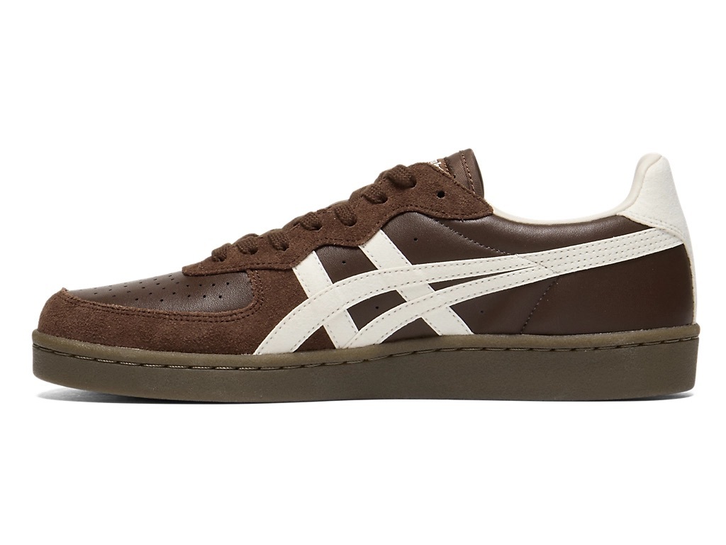 【日本限時連線代購】Onitsuka Tiger GSM 鬼塚虎 麂皮 仿皮革 板鞋 深棕 1183A353-200