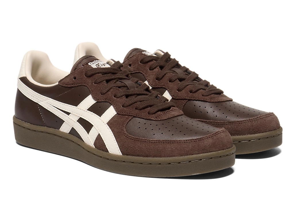 【日本限時連線代購】Onitsuka Tiger GSM 鬼塚虎 麂皮 仿皮革 板鞋 深棕 1183A353-200