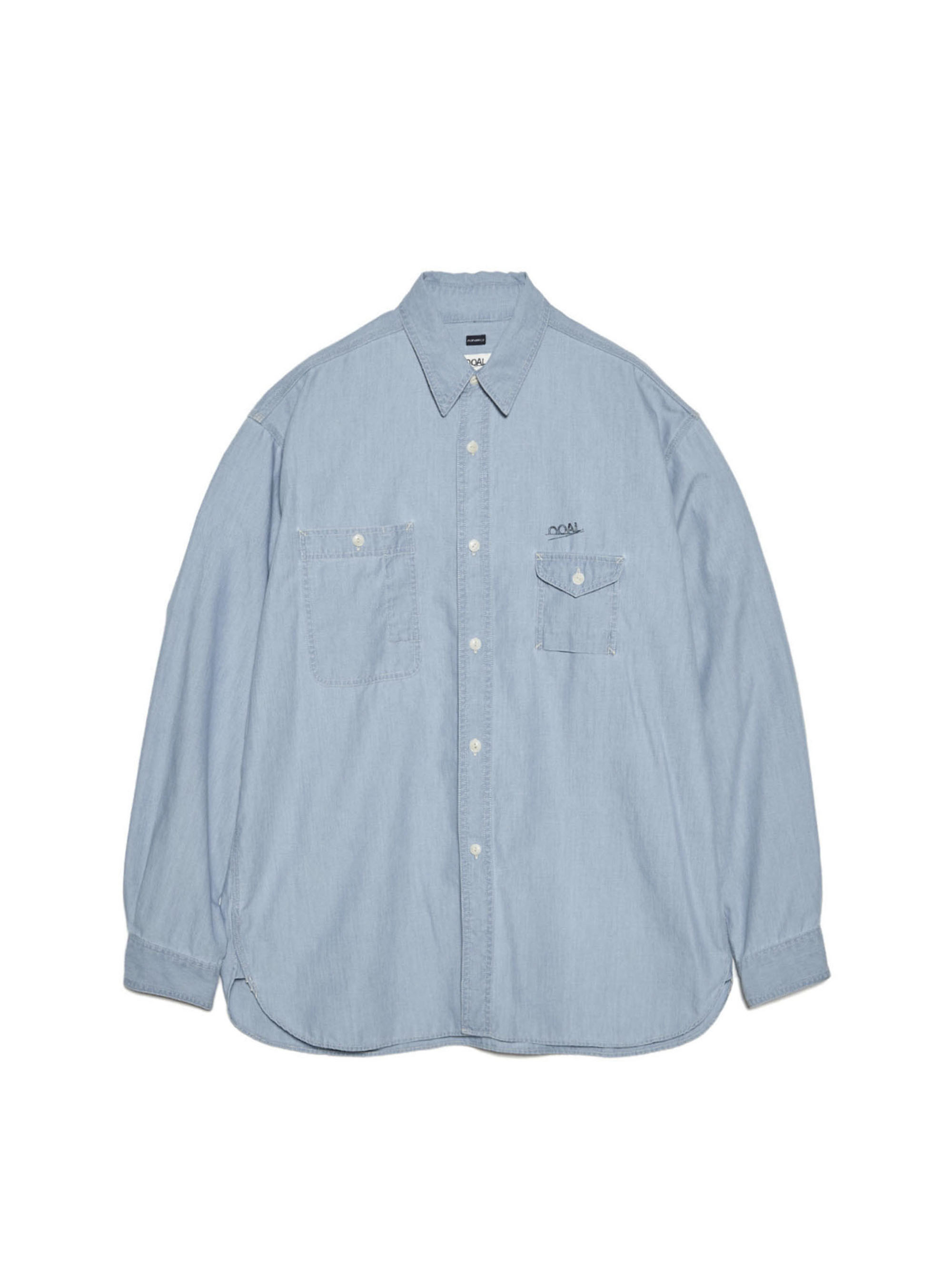 Nanamica REGULAR COLLAR CHAMBRAY SHIRT