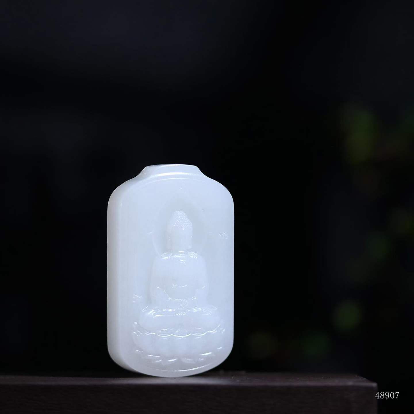 419112 和田玉羊脂玉如來佛祖
