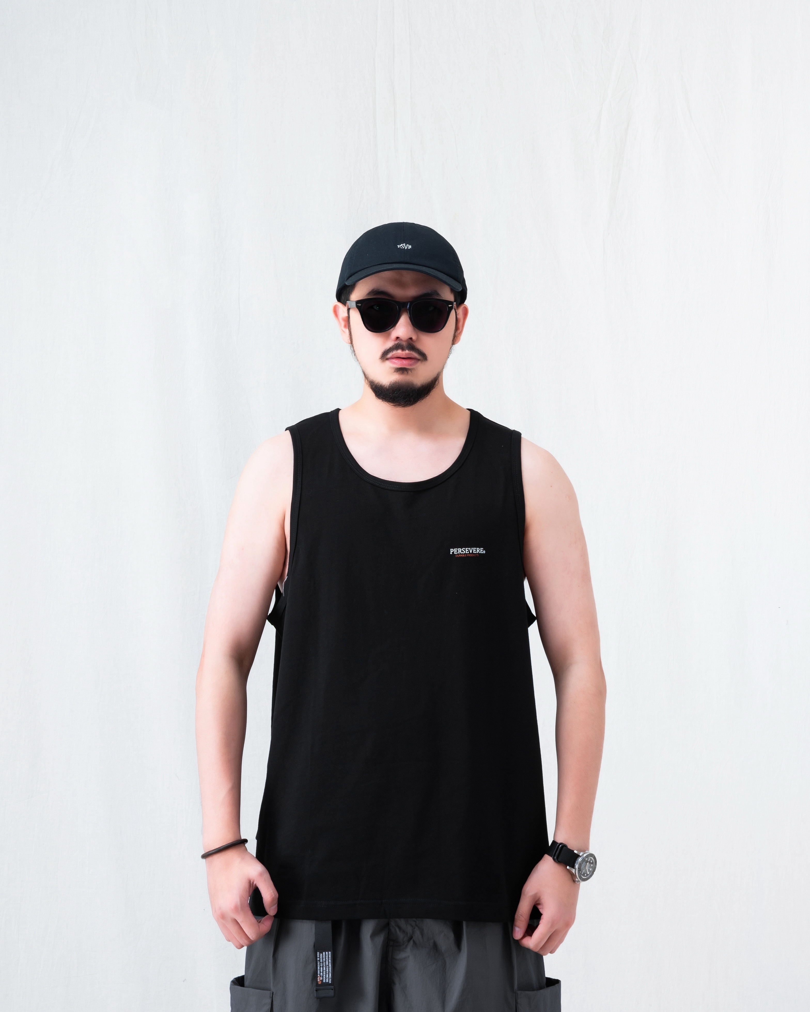 Persevere Staple Tank Top 無袖 基礎 背心 兩色