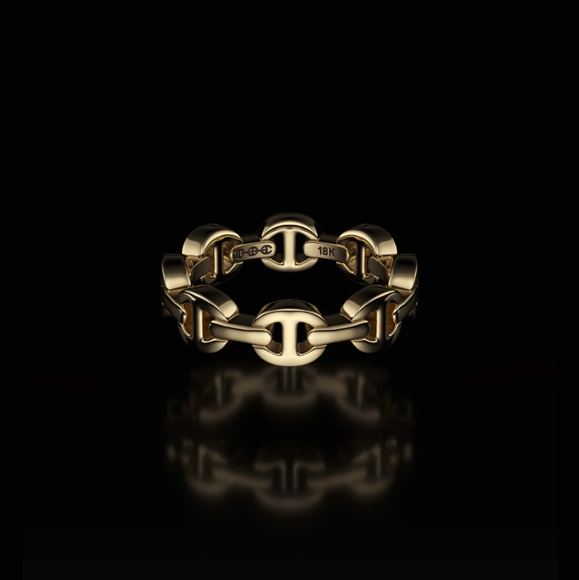 HB002 DAME TRI-LINK - 18K GOLD