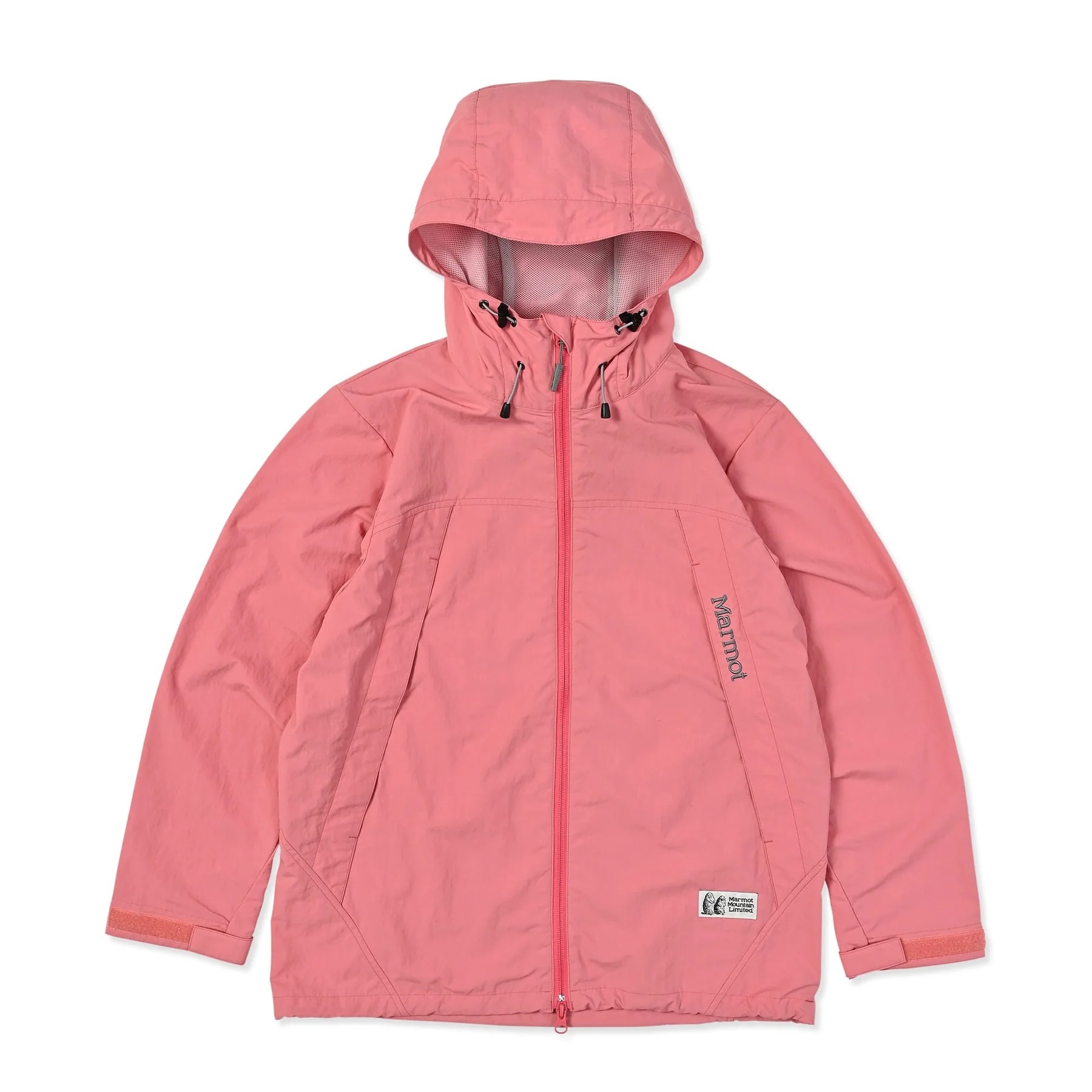 Marmot Asia W's Guild Jacket 立領皺褶防風連帽外套 MTSS26WJK010-C147 珊瑚粉 [HappyOutdoor]