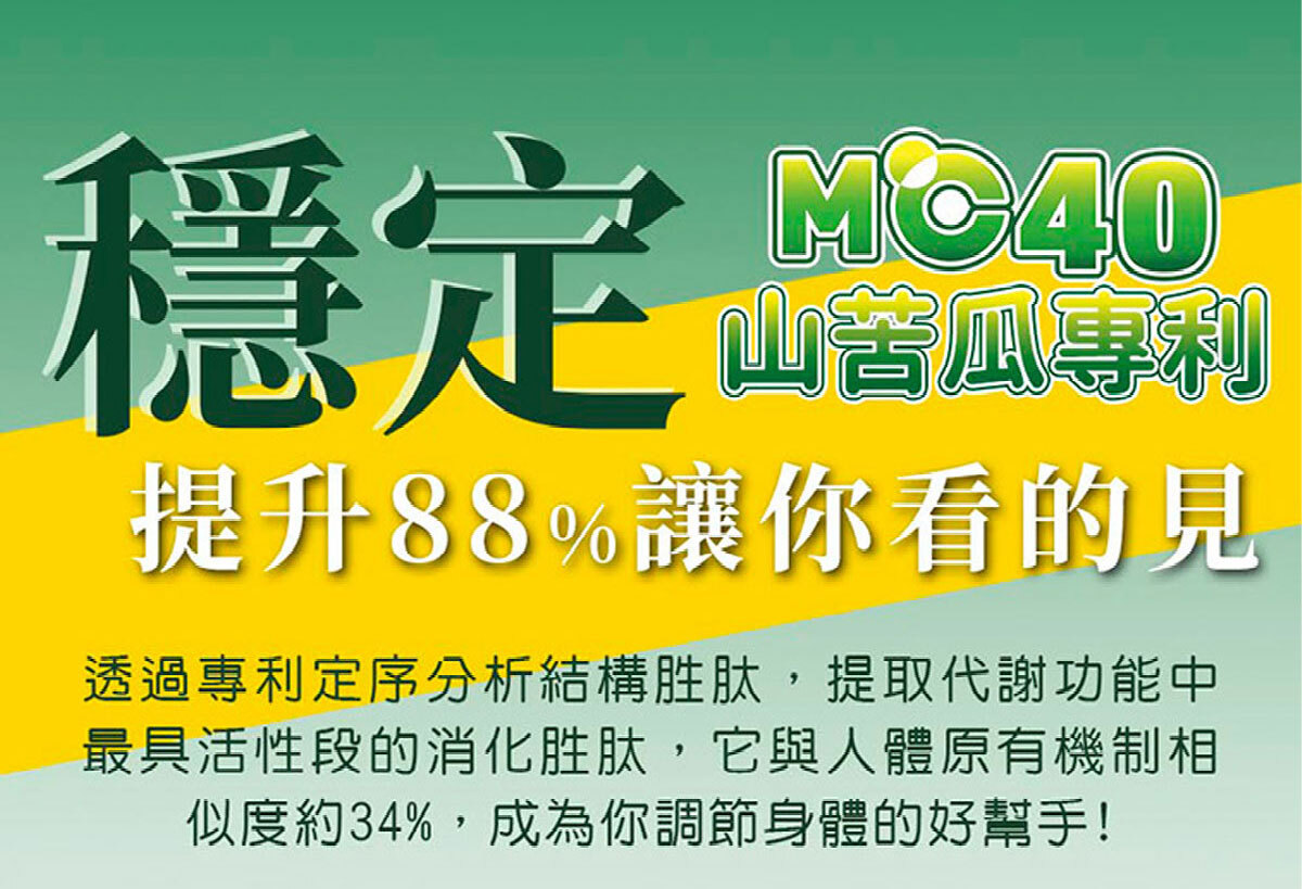 苦瓜胜肽-鉻-醣類正常代謝-嚴萃保健-13