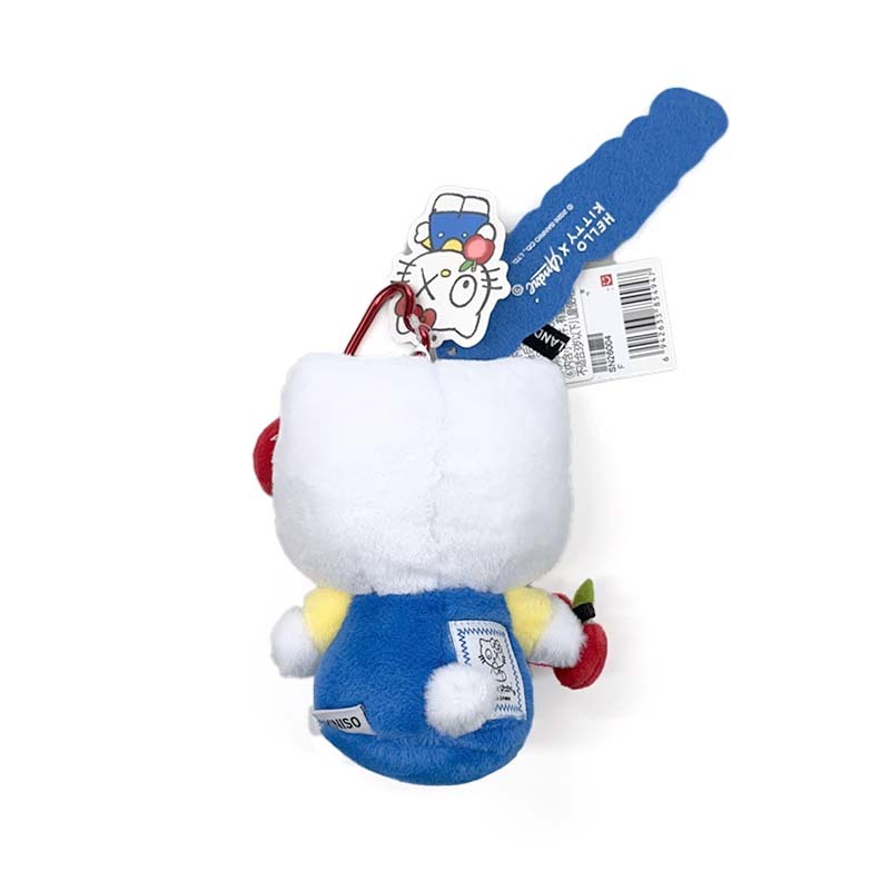 Hello Kitty X Andre Saraiva系列 坐姿 手繩扣 毛絨掛件 掛飾 吊飾 SN26004 [台灣現貨]