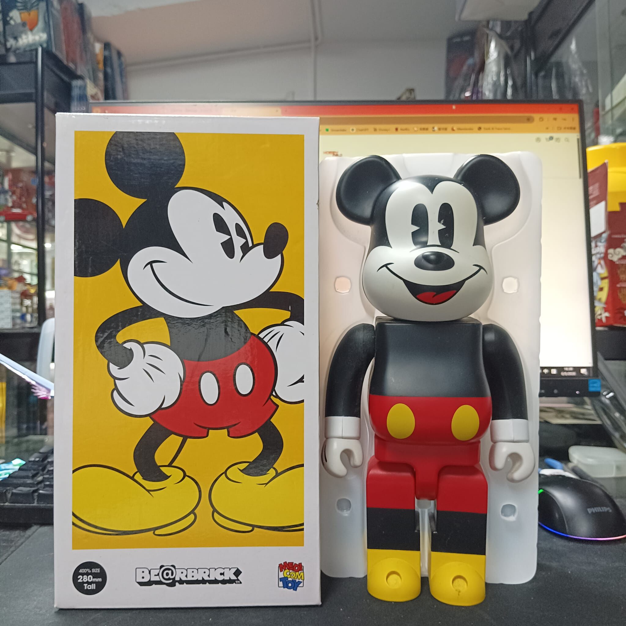 寄賣-Medicom BE@RBRICK MICKEY MOUSE 400％