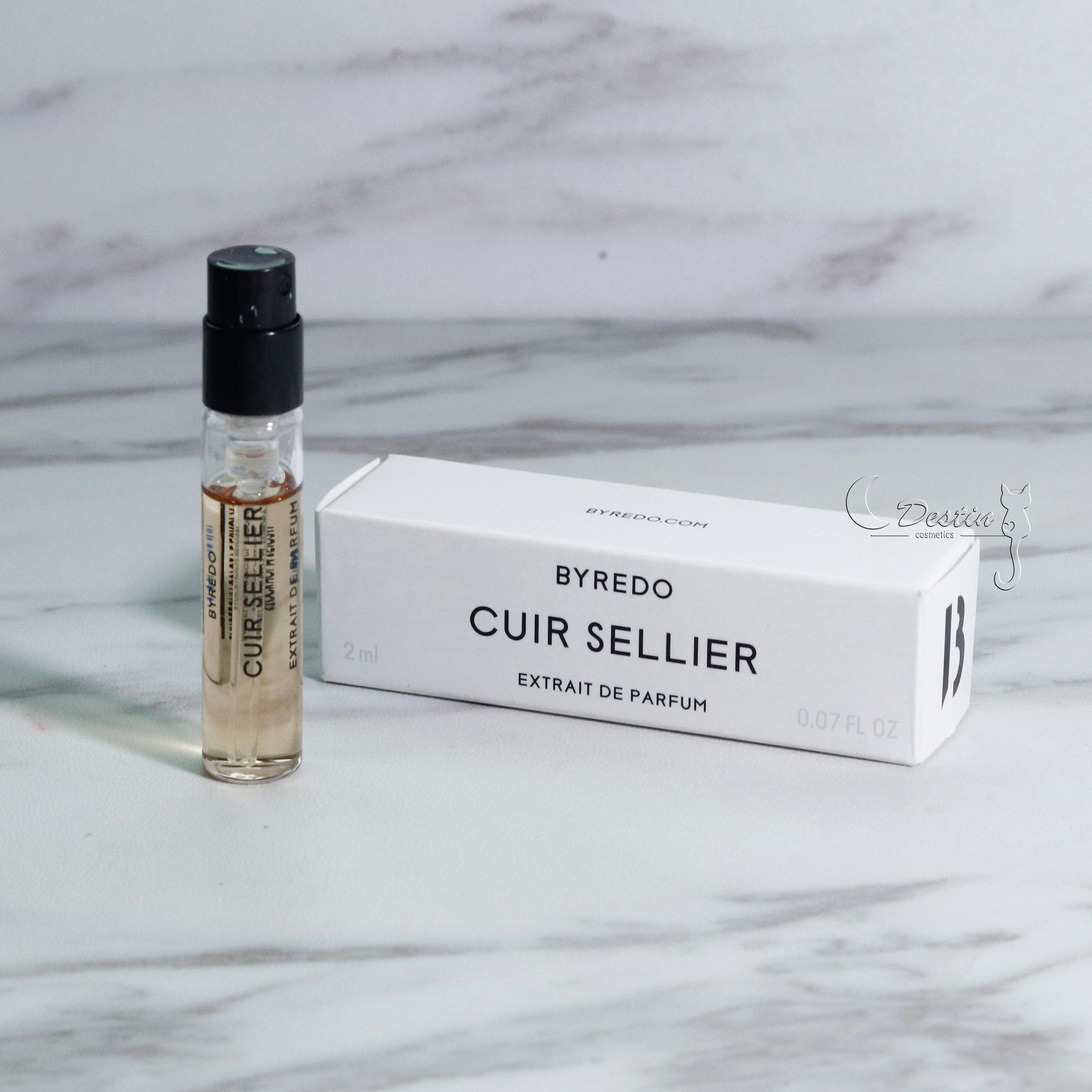 BYREDO 寂靜沉夜新版Cuir Sellier 奢華香精2mL 全新試管香水可噴式