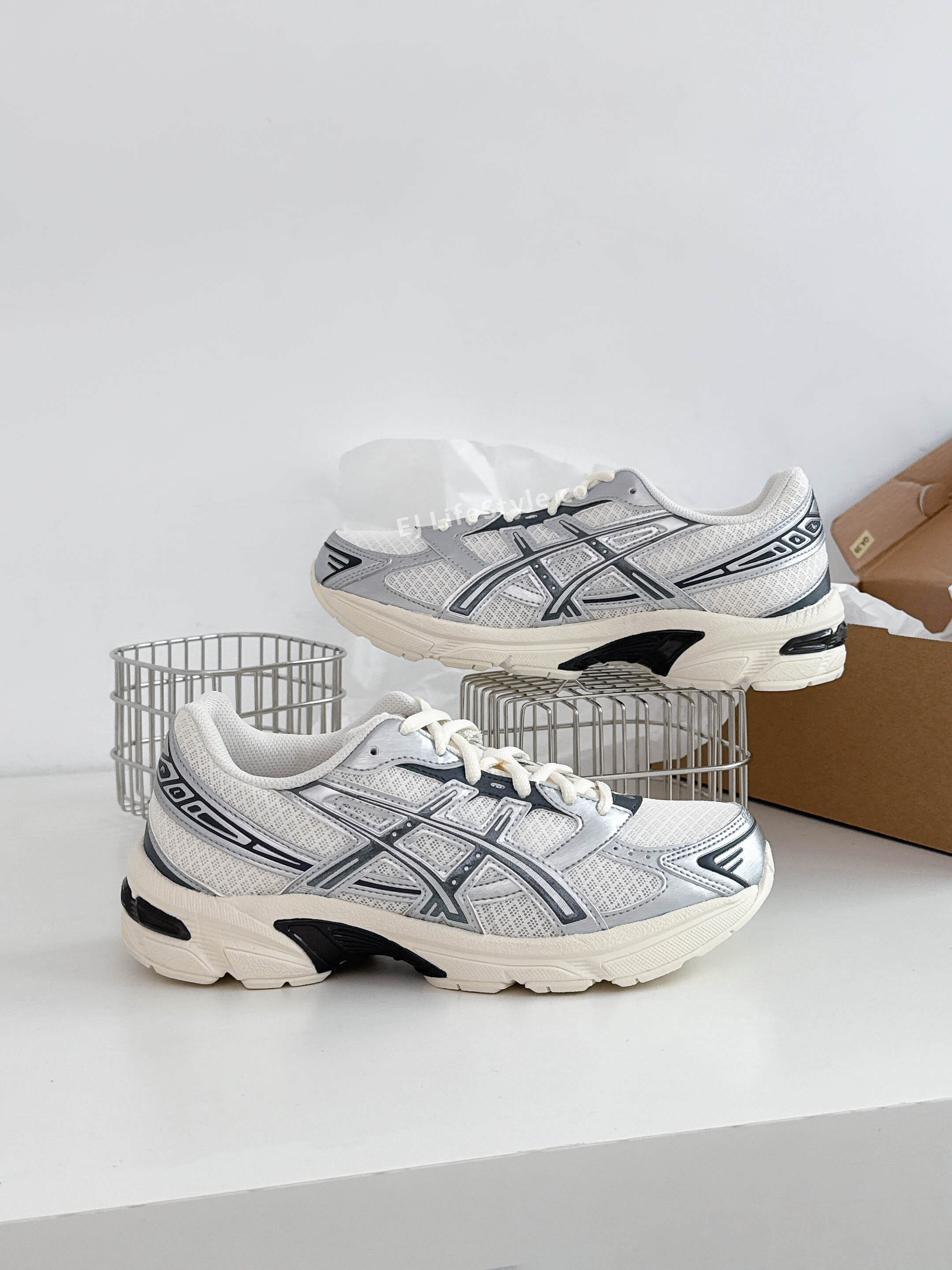 ASICS GEL-1130 CREAM CARRIER GREY 奶油黑灰銀 復古灰 灰色 米白 男女鞋 1203A899-101 / 調貨