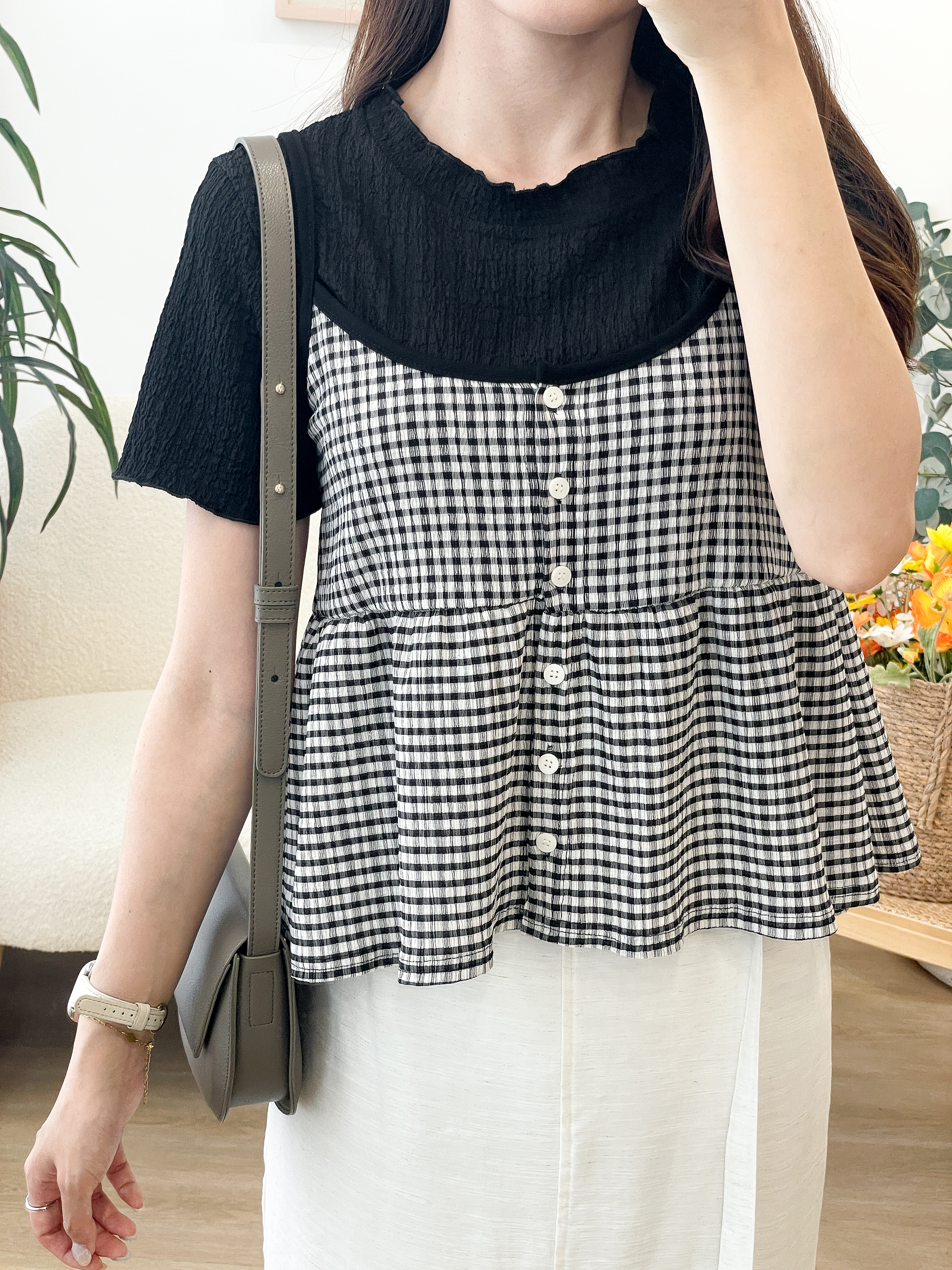 T1523 Monochome Cami Top