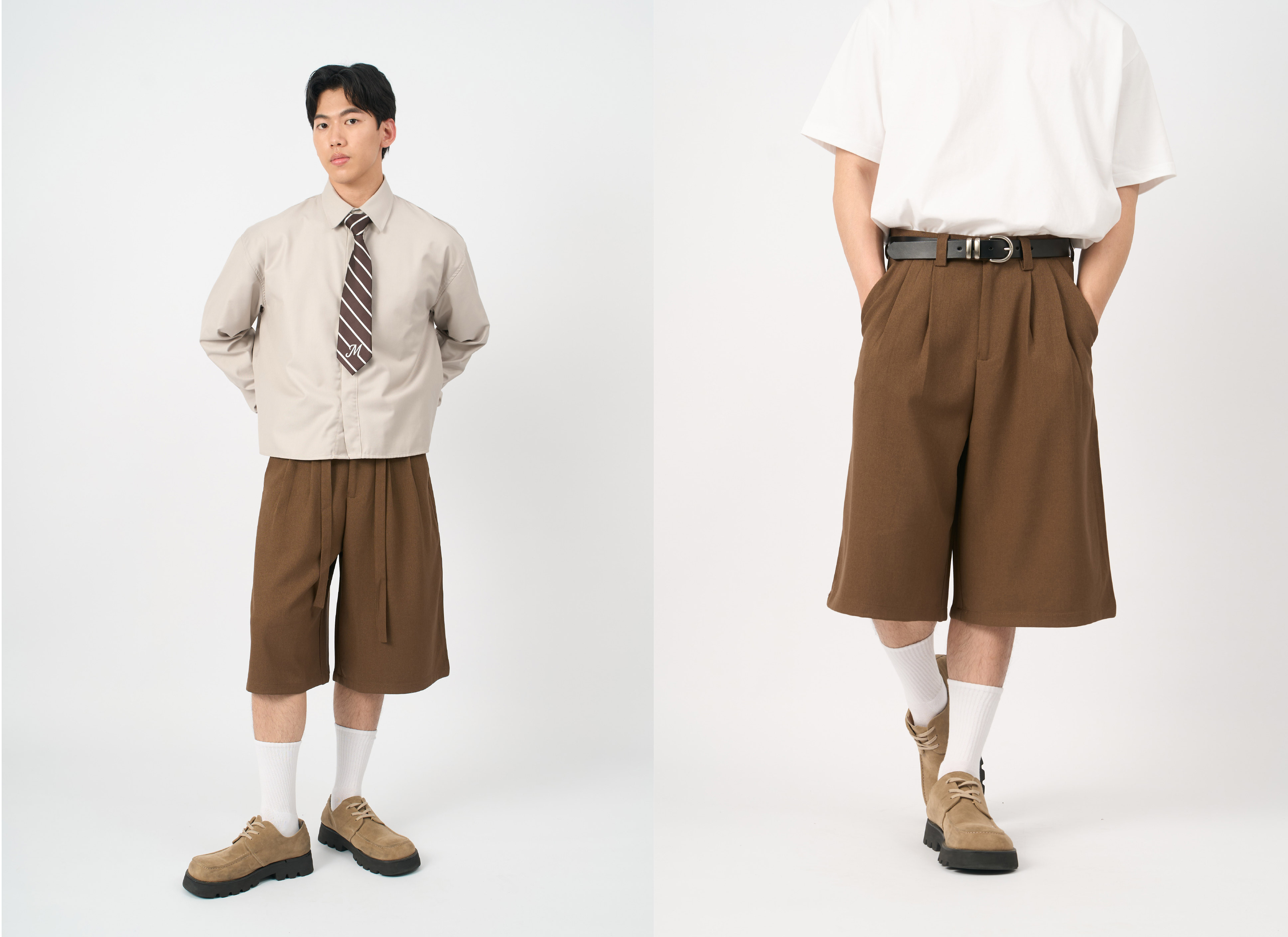 MOOS,韓系,穿搭,韓國,男生穿搭,西裝褲,OOTD,七分褲