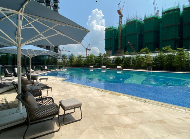 One Victoria Kai Tak,swimming pool,china glass mosaic tile,glass tile,mosaic tile,topworlds
