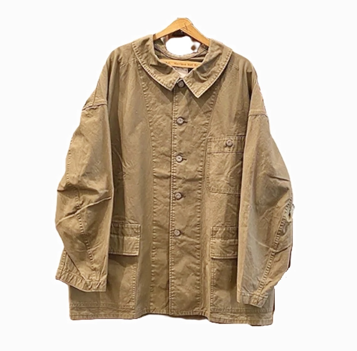 VISVIM TRAVAIL CONOID COVERALL JACKET (( USED A )) 中古美品 - BEIGE PRE ORDER ITEM (預訂中)
