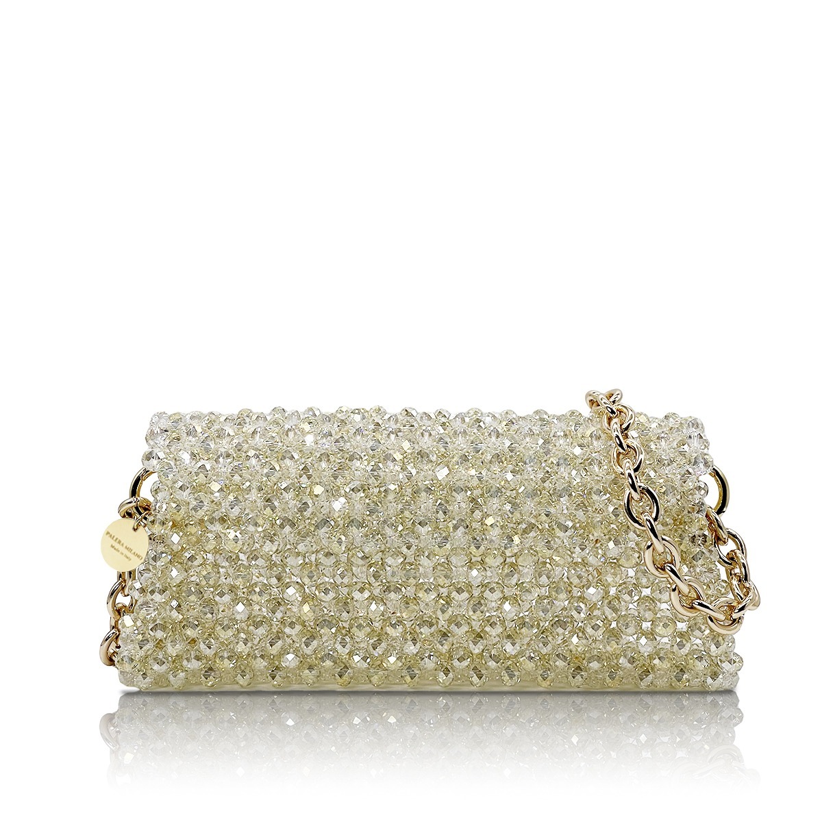 1PO0506-802 [PALERA MILANO] Jean's Selection - Santorini Gamboge Gold Hardware 100cm #BGSASL-CB10X8 (EU)