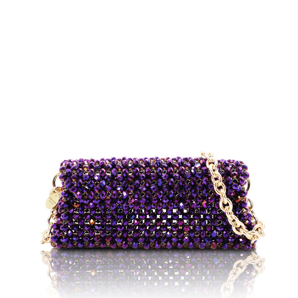 1PO0506-803 [PALERA MILANO] Jean's Selection - Santorini Purple Gold Hardware 100cm #BGSASL-CB10X8 (EU)