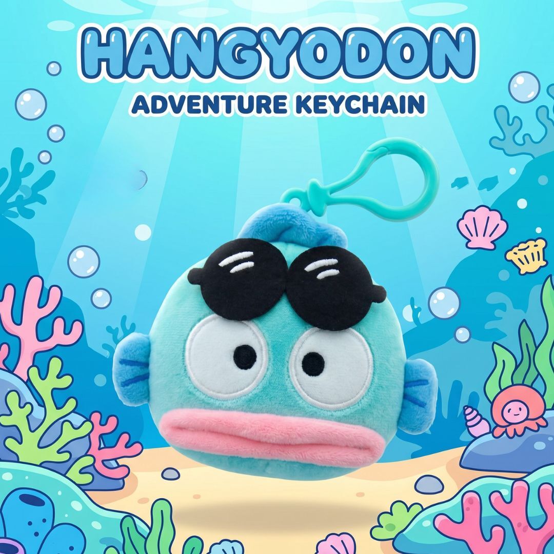 Hangyodon Sanrio| plush doll keychain ornaments