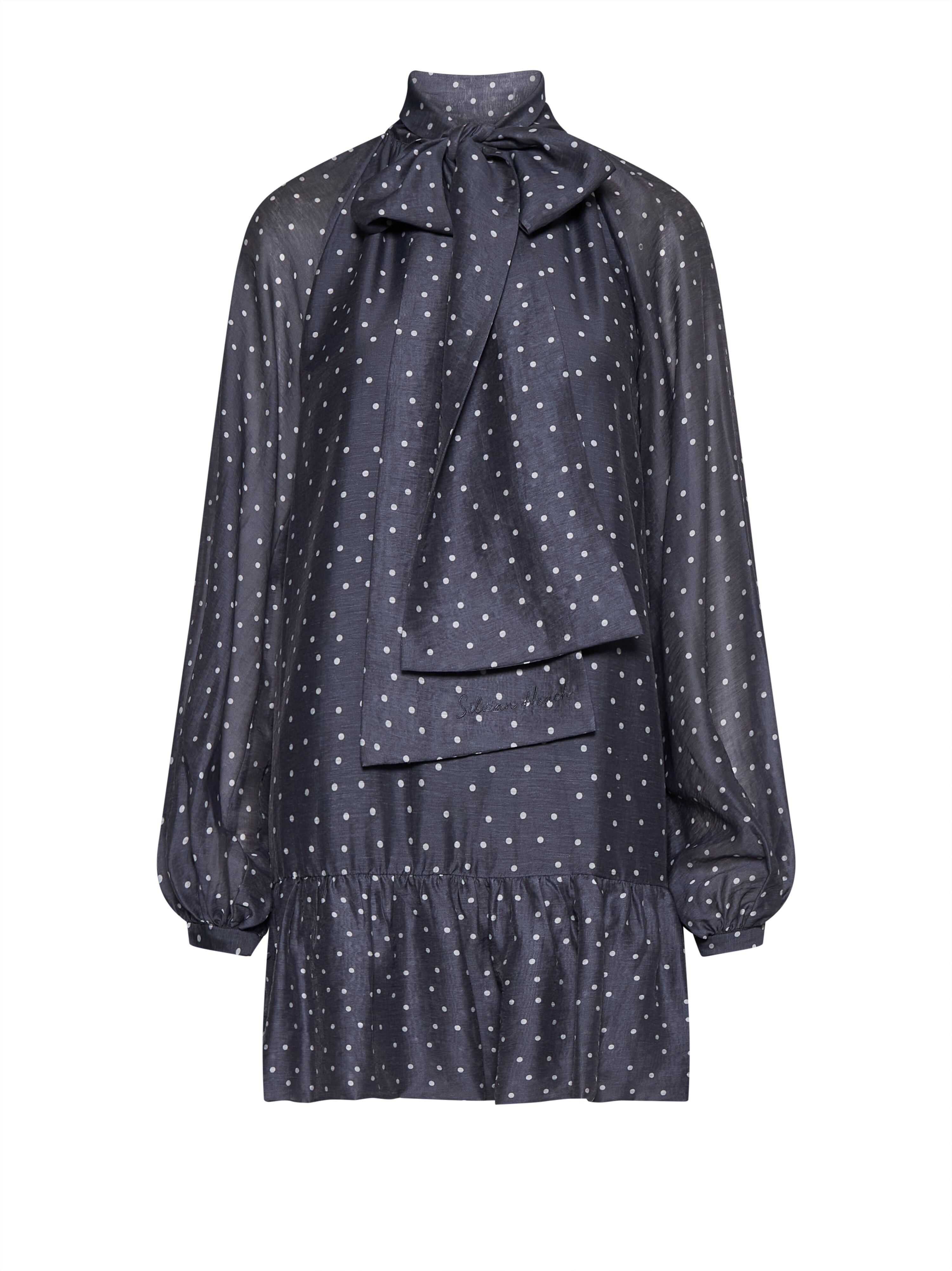1SH0508-090 [SILVIAN HEACH] Komoti P.Grey 短洋裝 #GPP26234VE (EU)