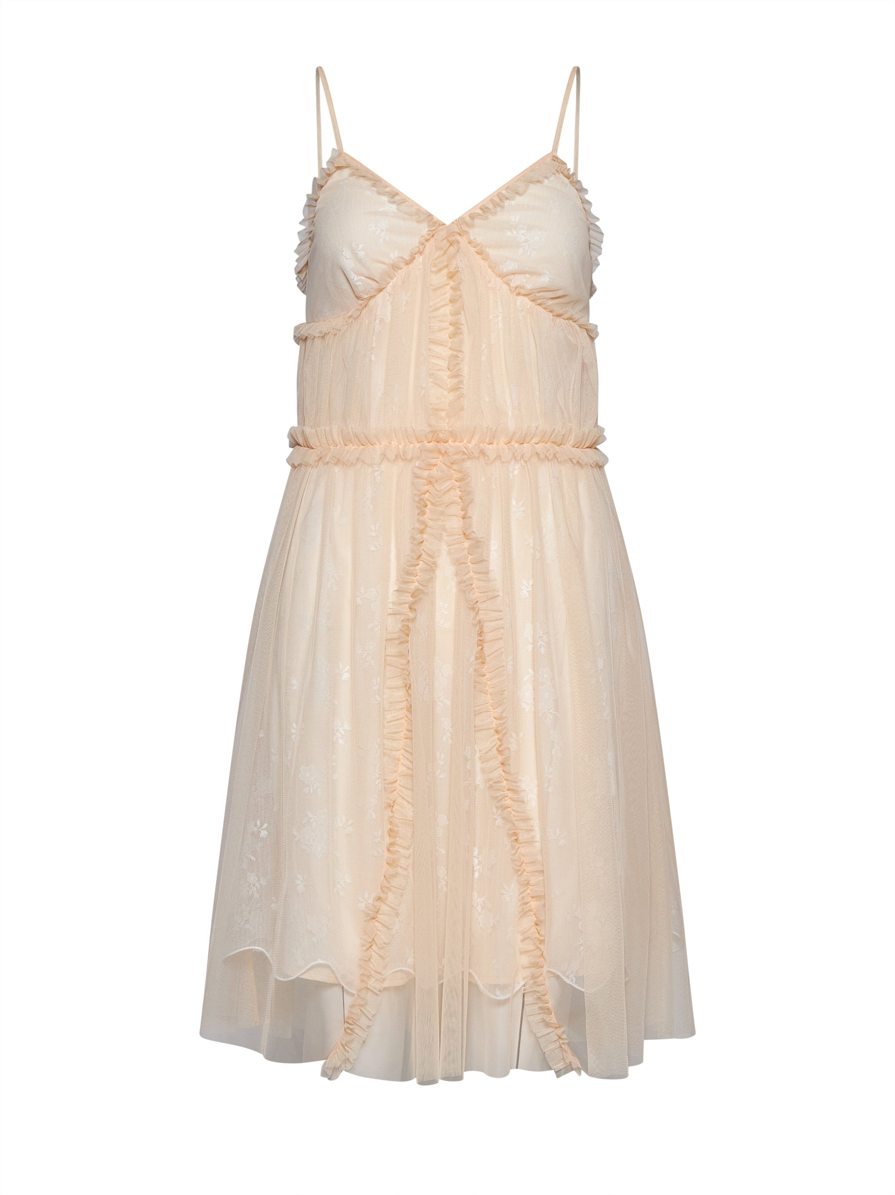 1SH0508-108 [SILVIAN HEACH] Short Dress Virat Pink Cream #GPP26287VE (EU)