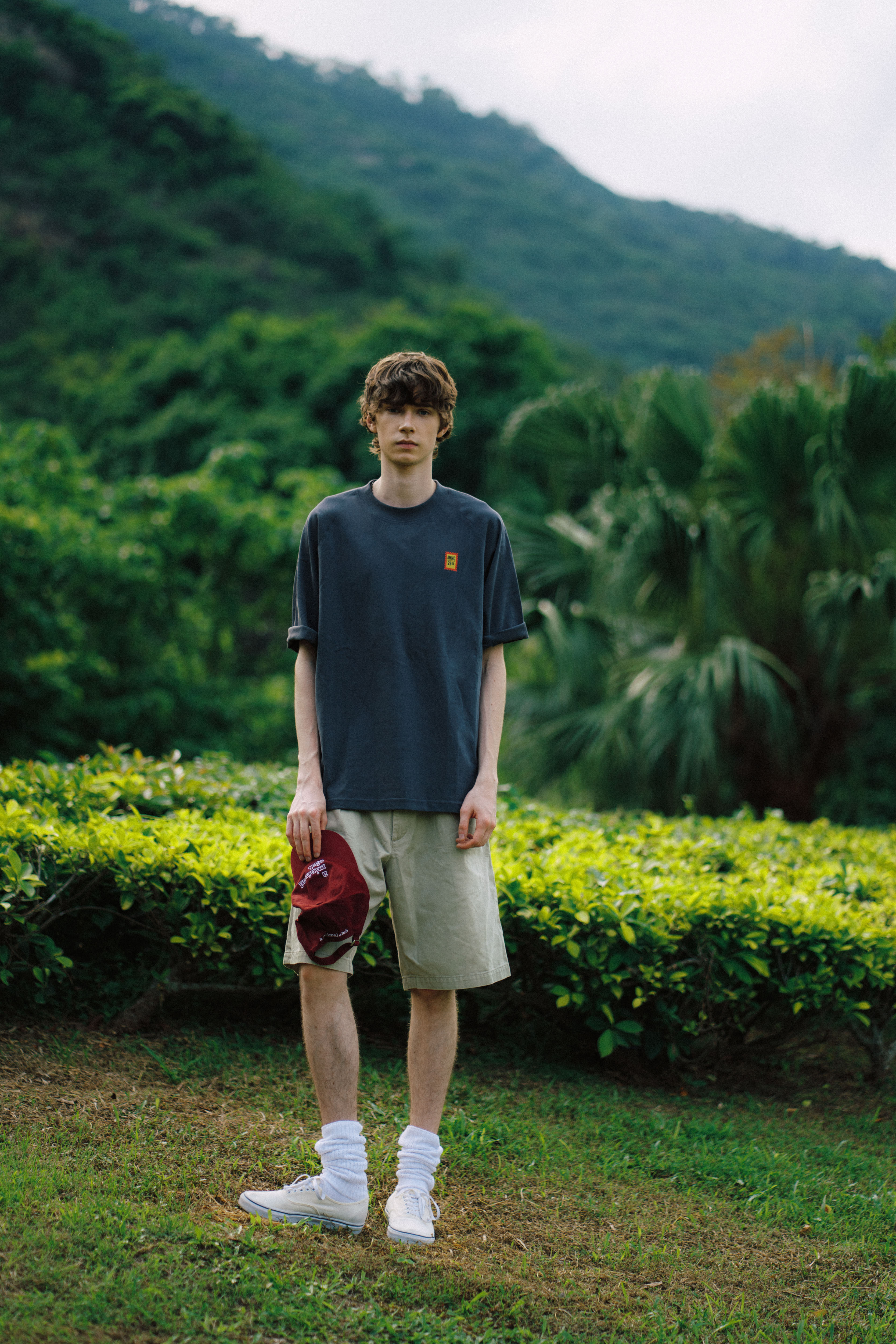 A MINIMAL CLUB LOGO TEE GREY AM64TE06GY