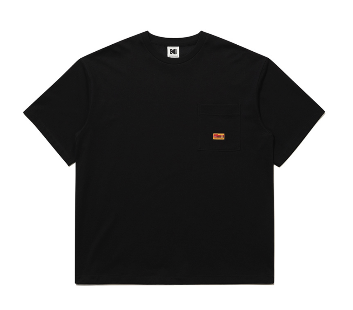 【現貨】Kodak 柯達 胸前口袋 底片布標 短tee askin布料 涼感 K6223RRSZ5