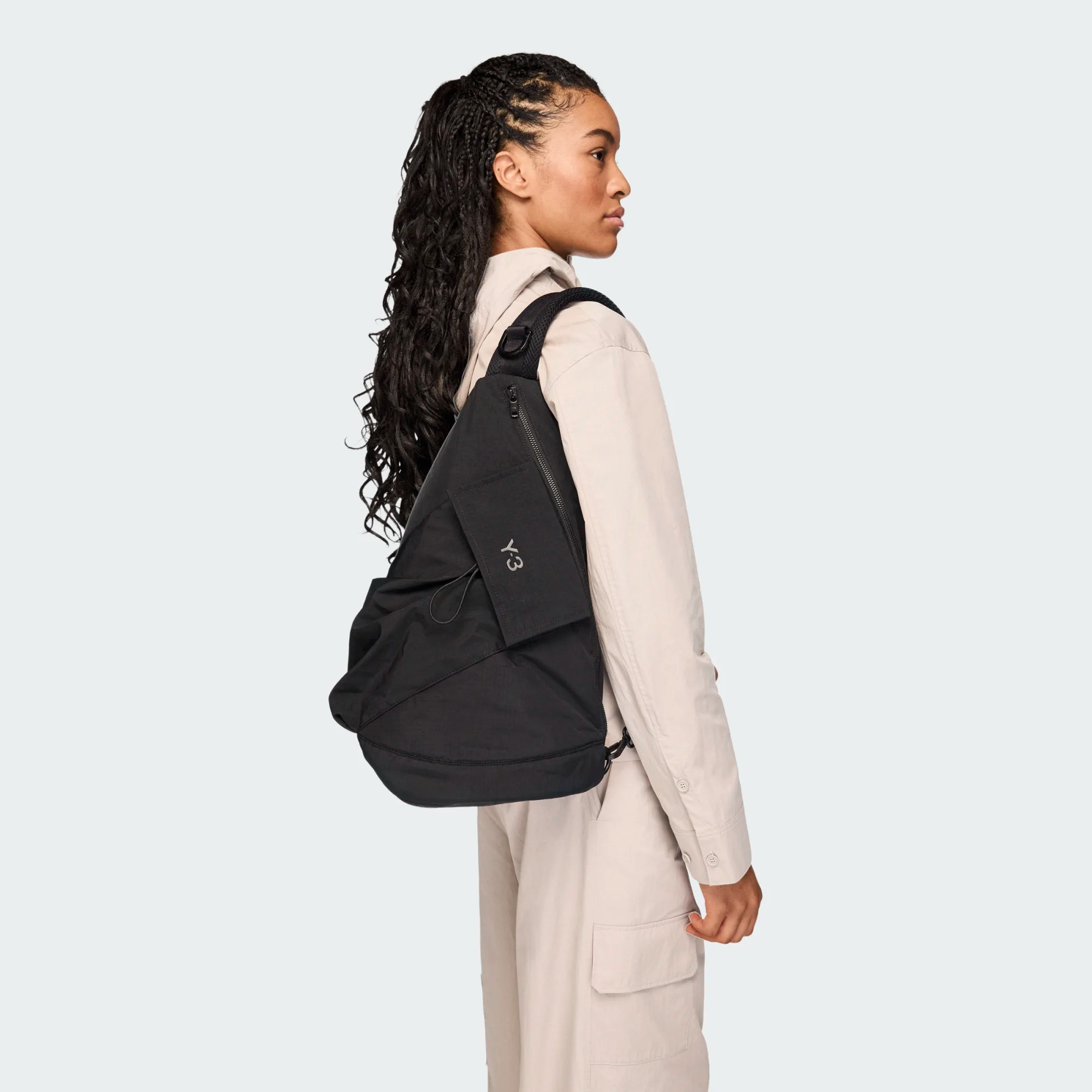 【 Y-3 UTL SLING 肩背包 - 黑 】
