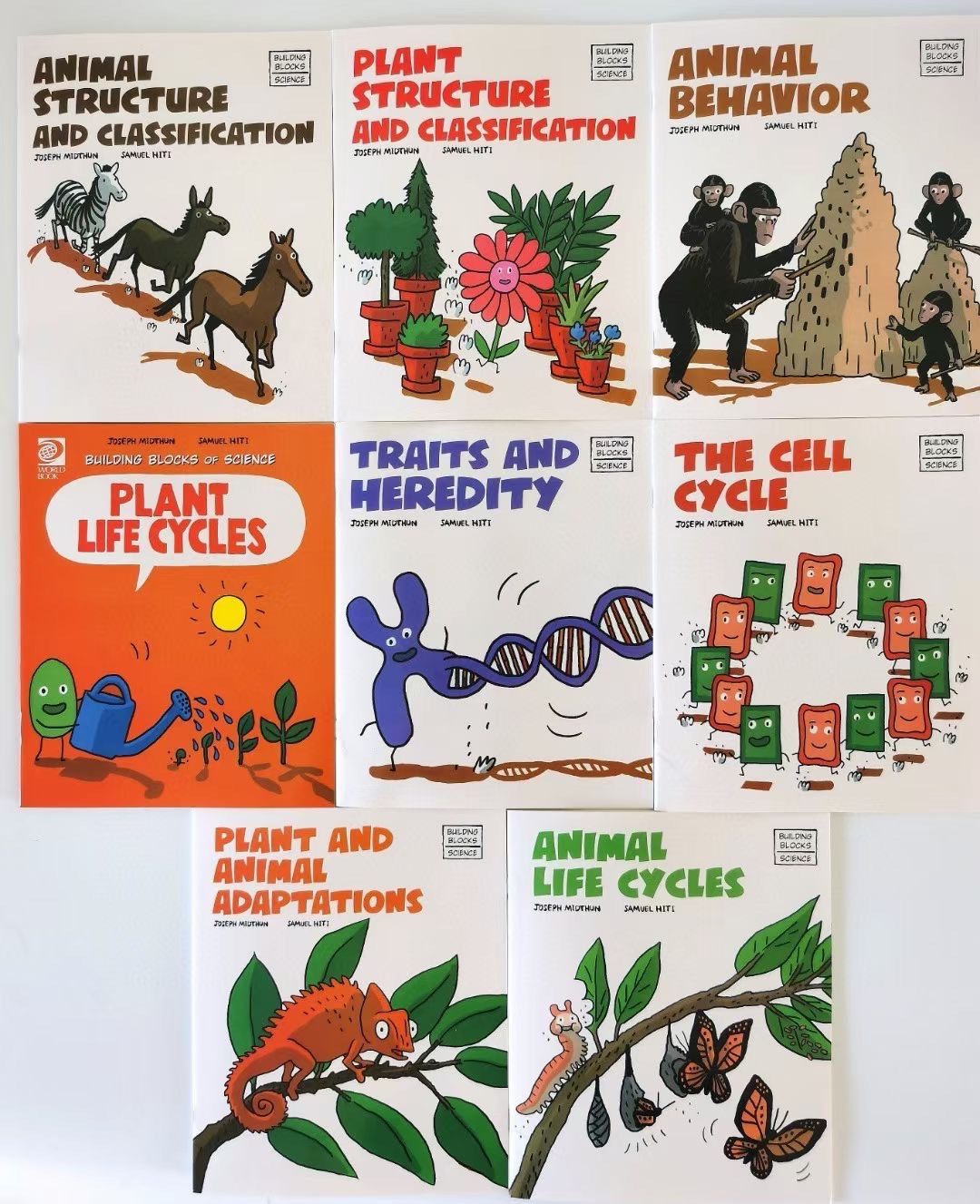 Building Blocks of Science Plant Life Cycles 8 books collection ,(Paperback)
