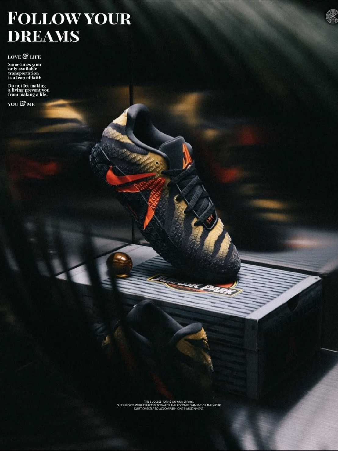 <現貨>Nike Ja3 x Jurassic park "Raptor" EP 侏儸紀公園聯名 黑黃 恐龍 莫蘭特 IU7239001