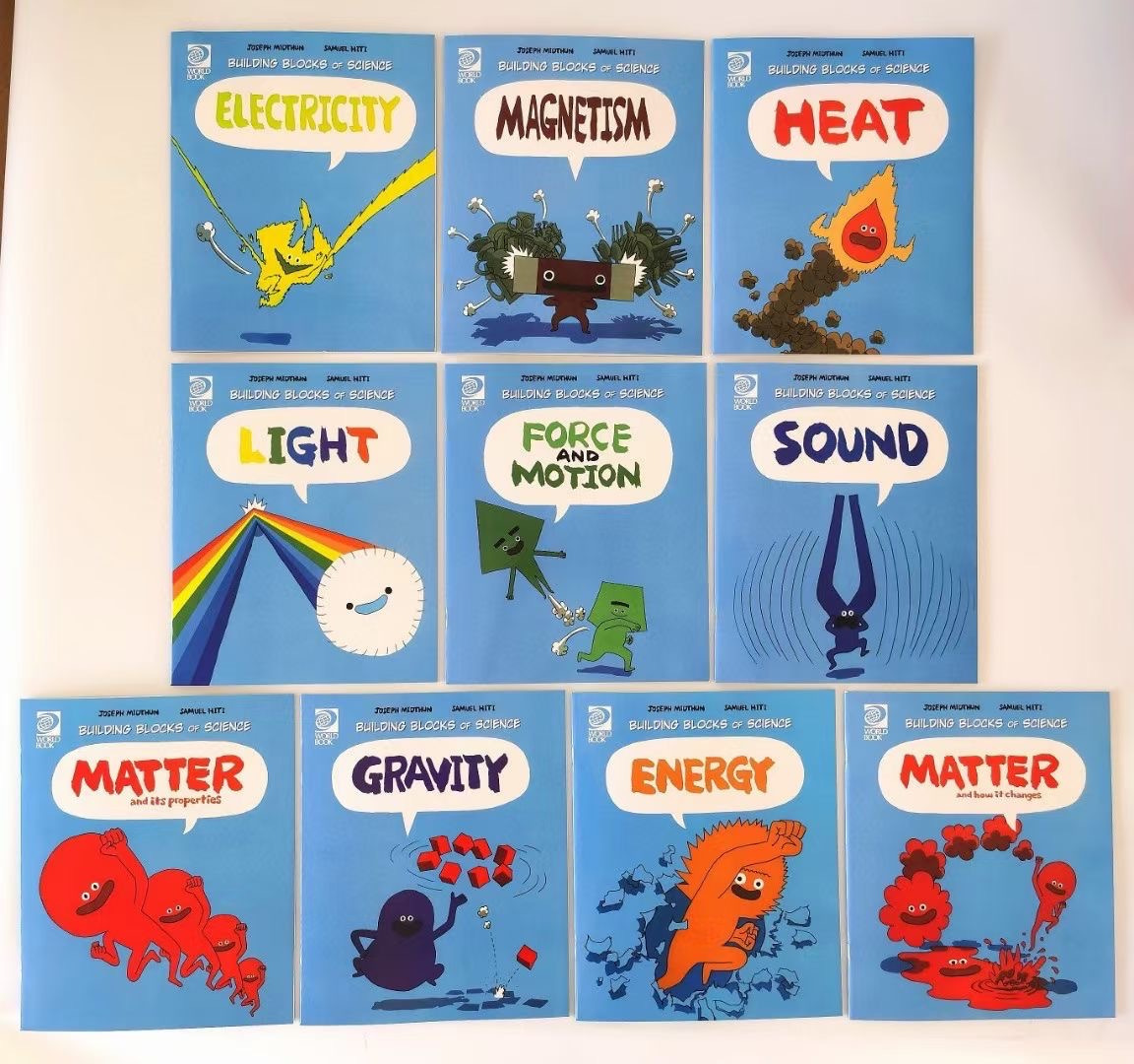 Building Blocks of Physcial Science  10 books collection ,(Paperback)