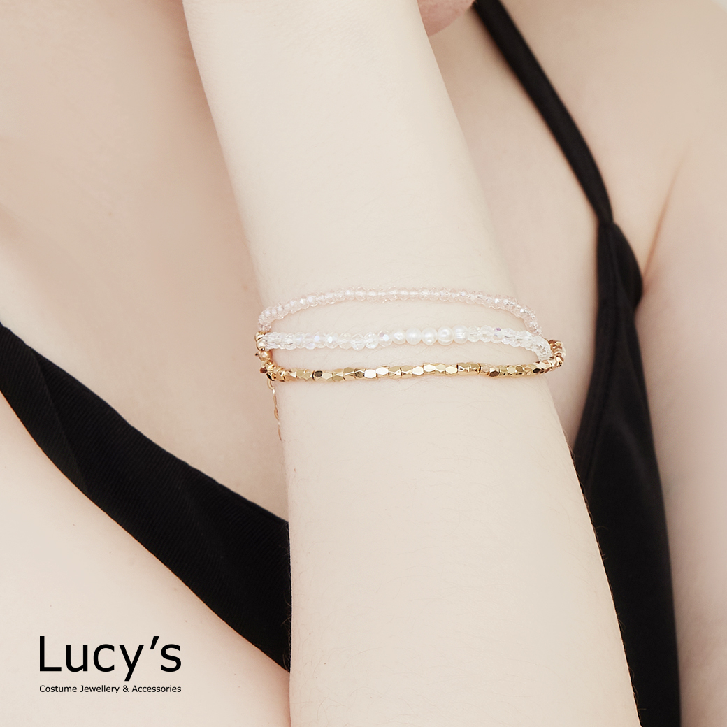 粉色時光 三層手鍊 (130646)