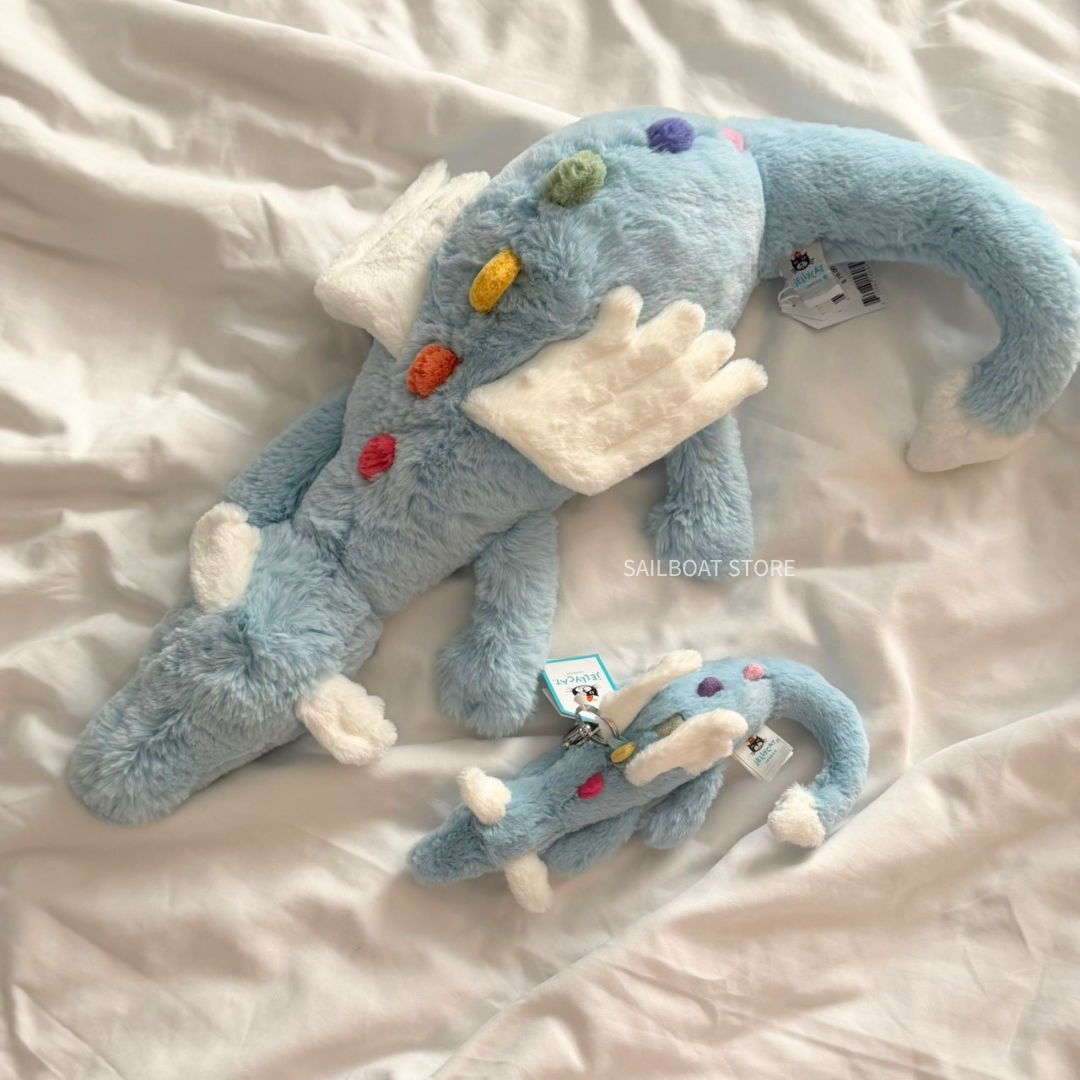 #現貨 限量!!!! jellycat 天空龍 抹茶龍 吊飾 娃娃