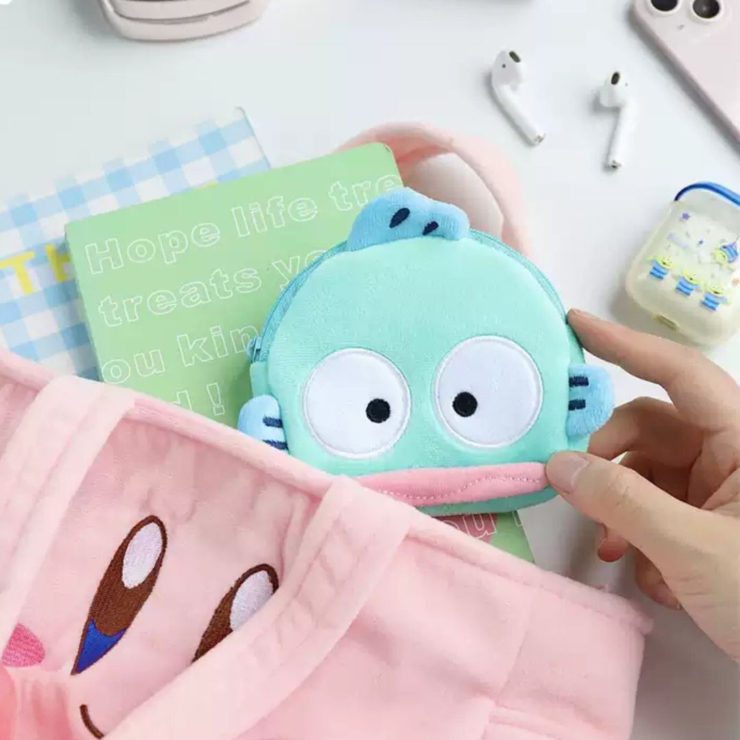 Hangyodon Sanrio Keychain Coin Purse