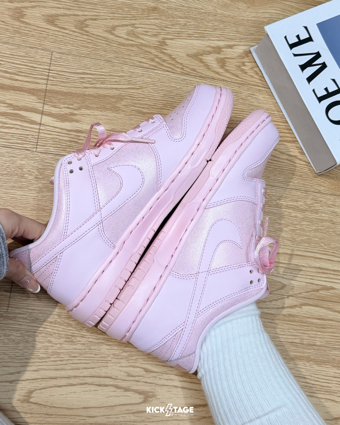 大童鞋 女生尺寸 NIKE DUNK LOW GS PRISM PINK 粉色 稜鏡 低筒 休閒鞋【921803-601】