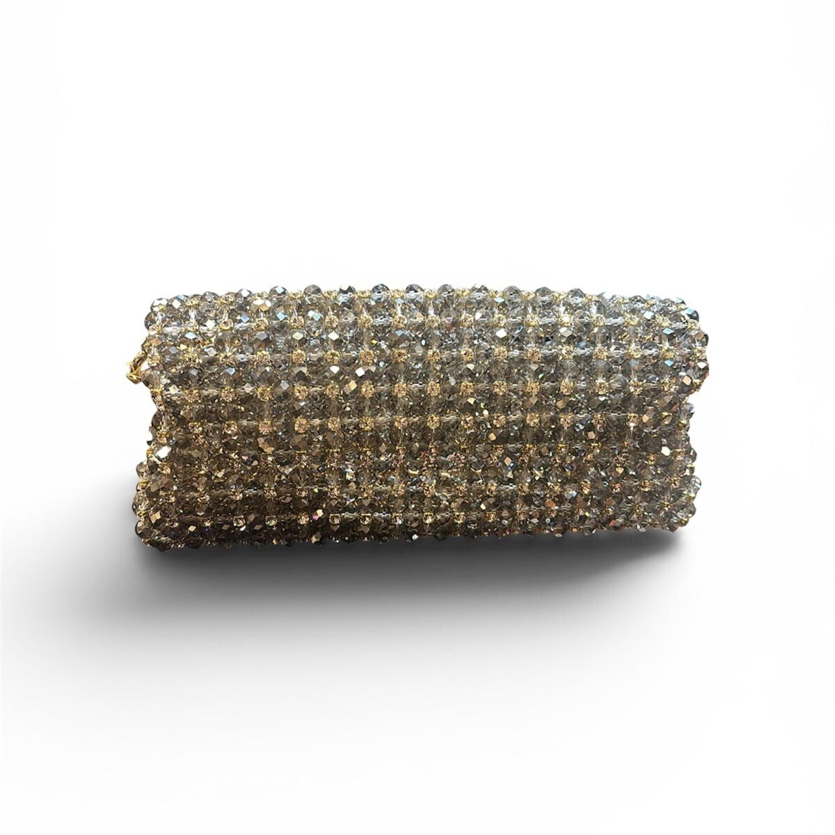 1PO0506-807 [PALERA MILANO] Jean's Selection - Santorini Diamond Grey Gold Hardware 100cm #BGSASL-CB10X8 (EU)