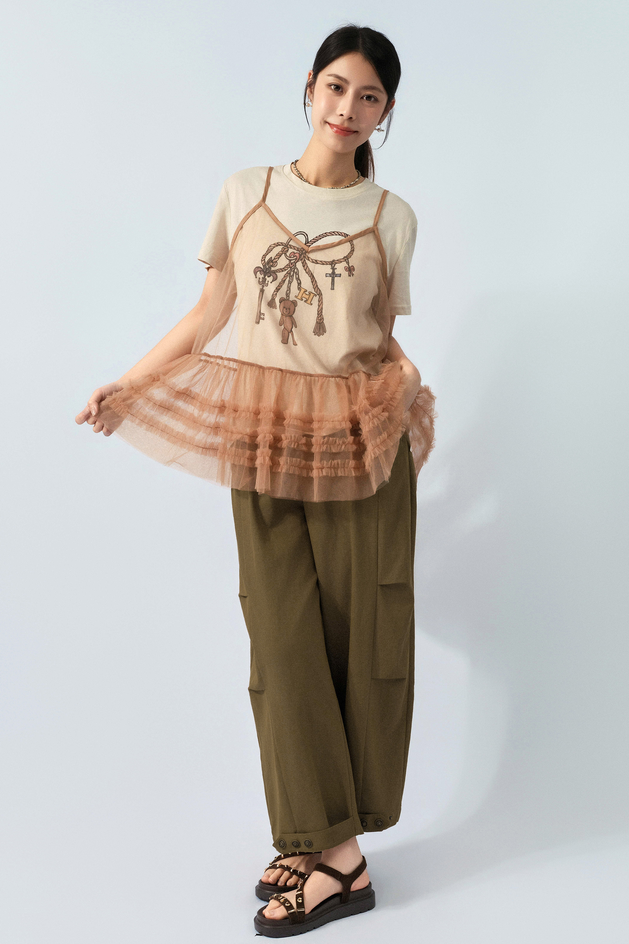 SS26_0132（Tee＋吊帶＋長褲）