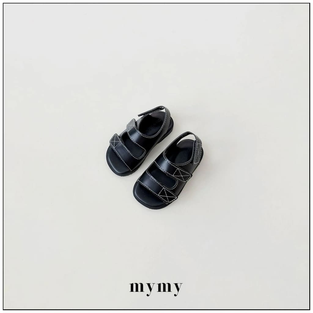 正韓夏Mysocks 兩色縫線感涼鞋