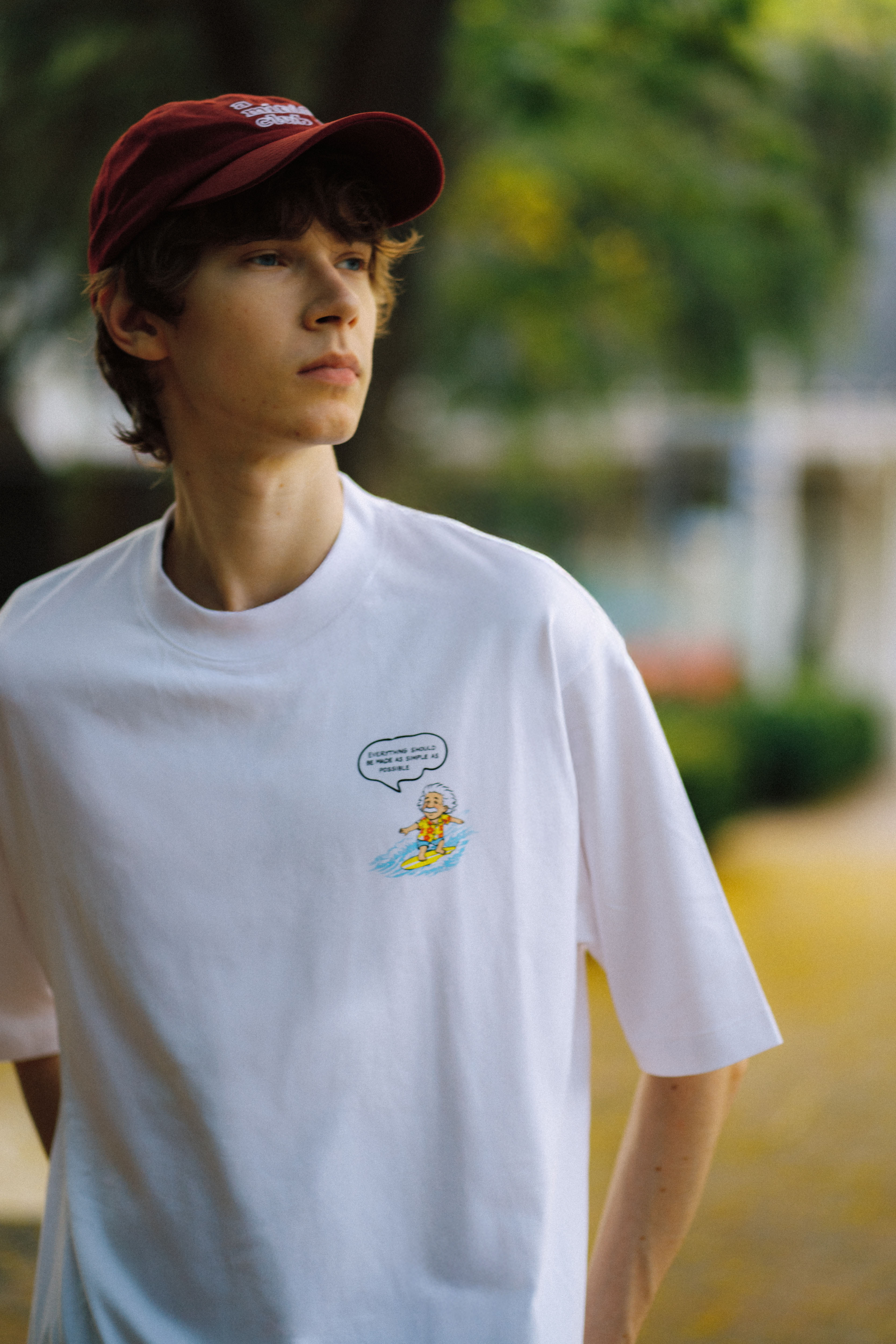 A MINIMAL CLUB LOGO TEE WHITE  AM64TE10WT