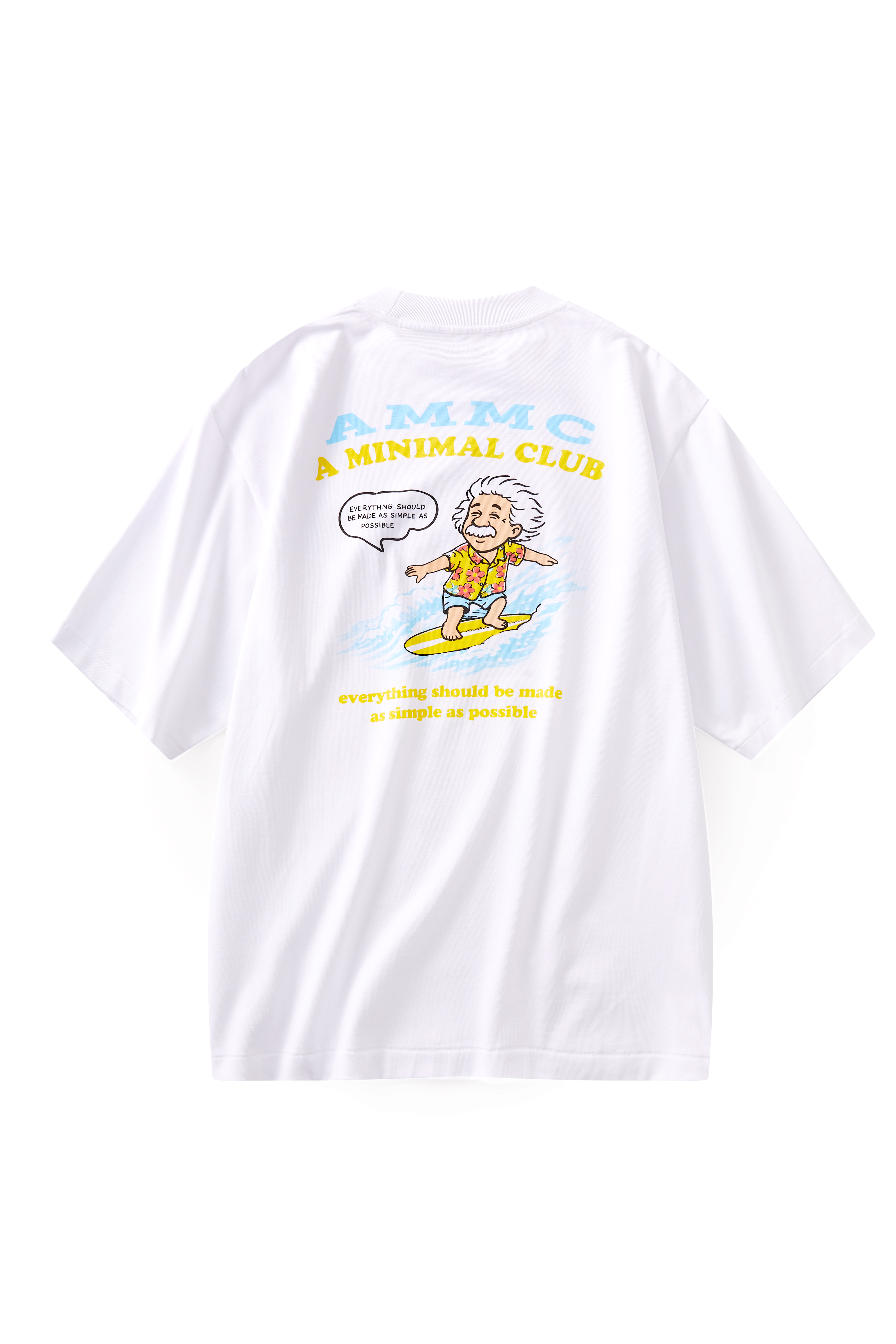 A MINIMAL CLUB LOGO TEE WHITE  AM64TE10WT