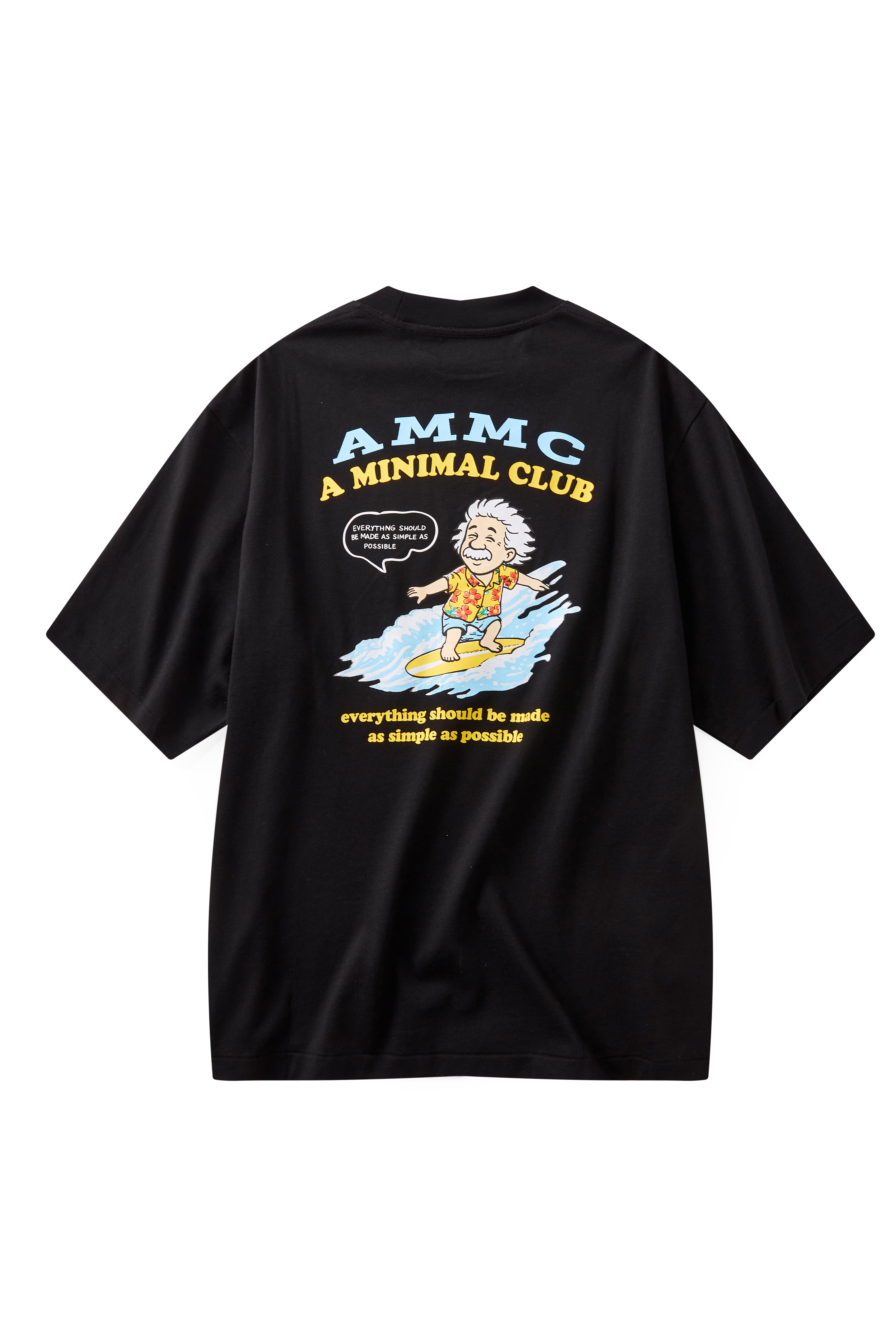 A MINIMAL CLUB LOGO TEE BLACK AM64TE10BK