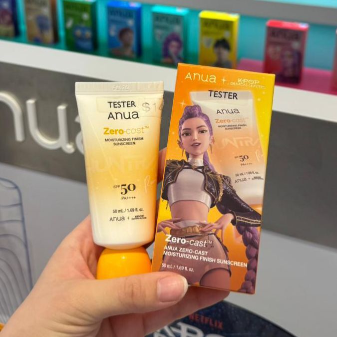 ANUA x KPOP 透明水感防曬霜 50ml