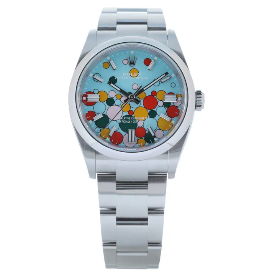 勞力士 ROLEX PERPETUAL 蠔式恆動 腕錶 126000 慶典面盤 2025