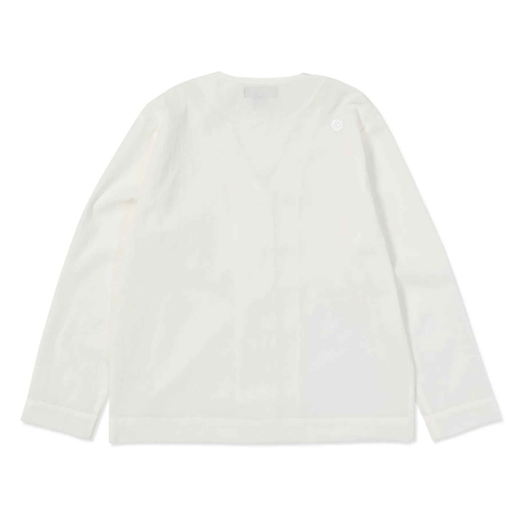Marmot Asia W MMT 亞麻調柔質透氣無領襯衫 W's MMT Gritty Shirt MTSS26WSH054-C002 白色 [HappyOutdoor]