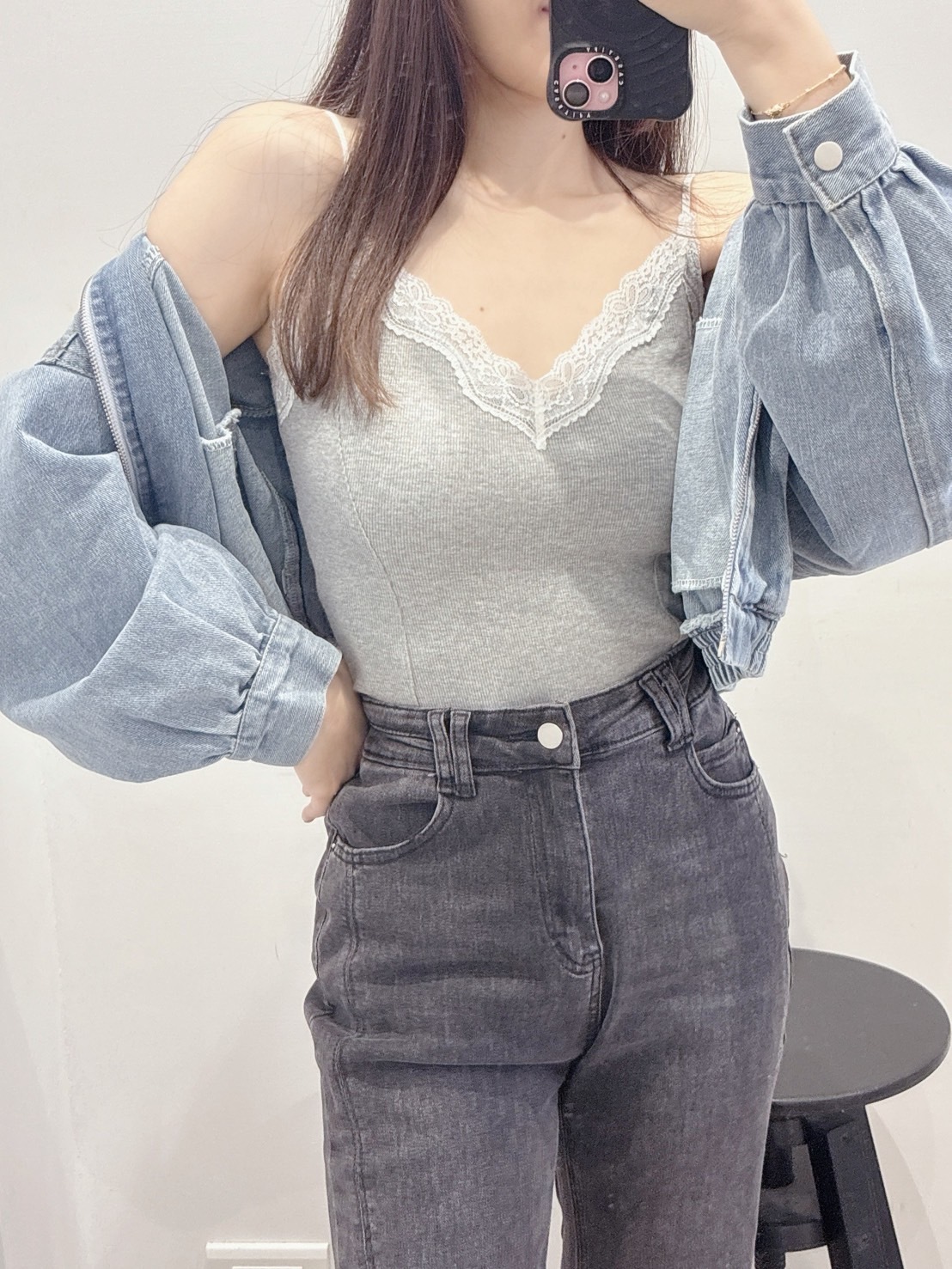 絕美蕾絲小可愛背心(墊子縫死超讚