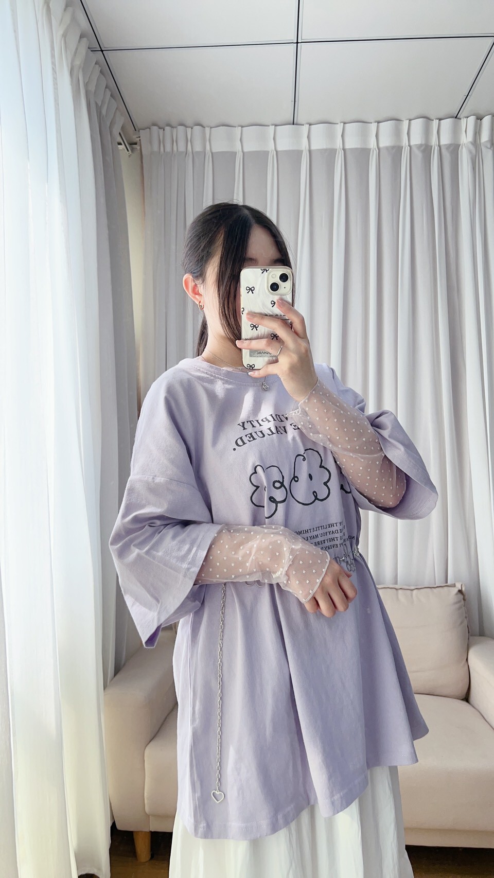 超舒服涼感自訂款花花大T